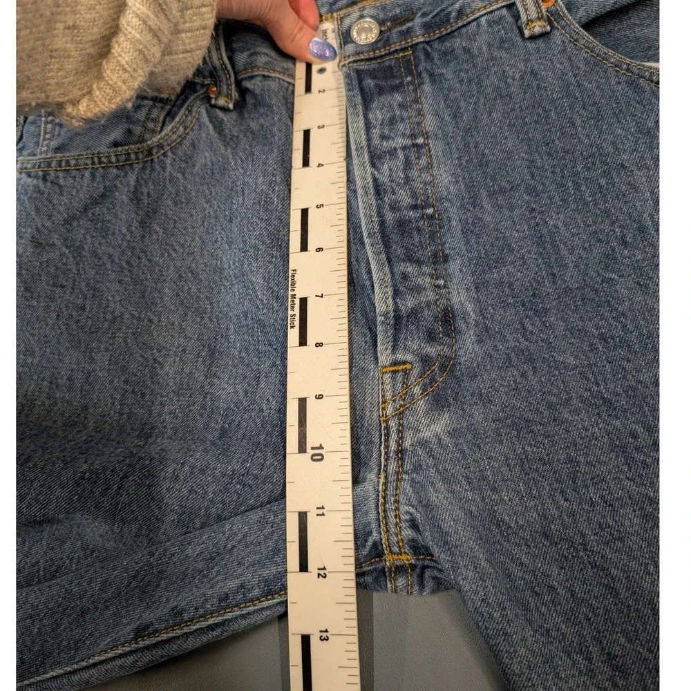 Levi's‎ 501 Original Fit Jeans Mens 36x30 Medium Wash Blue Button Fly Denim 0193